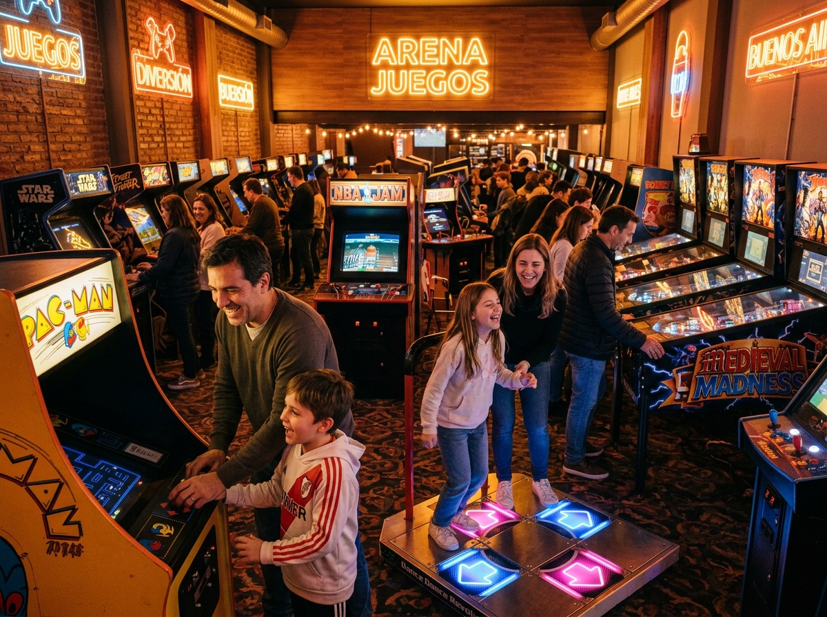 Noche de juegos en Zona Familiar