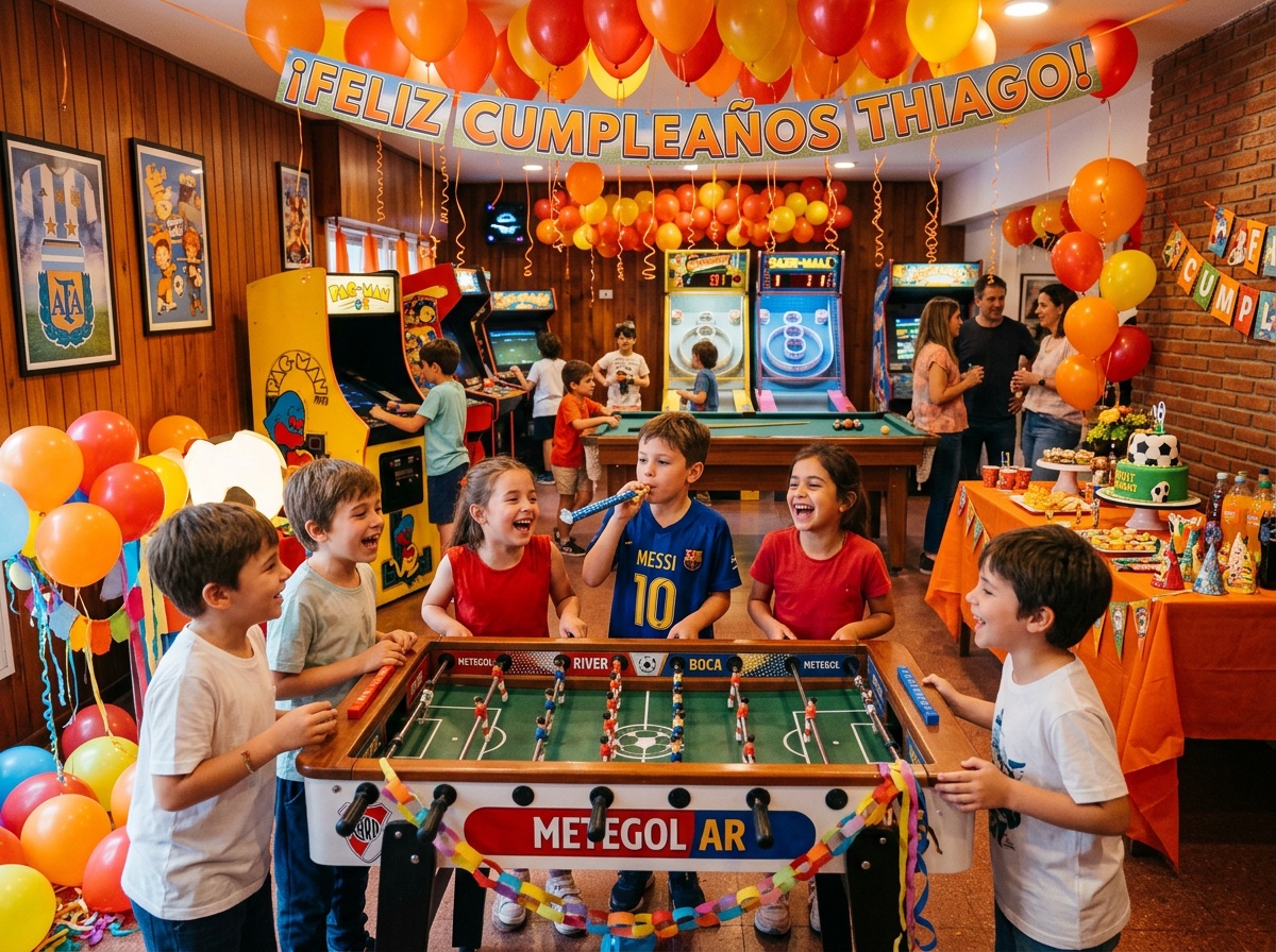 Cumpleaños infantil en Zona Familiar