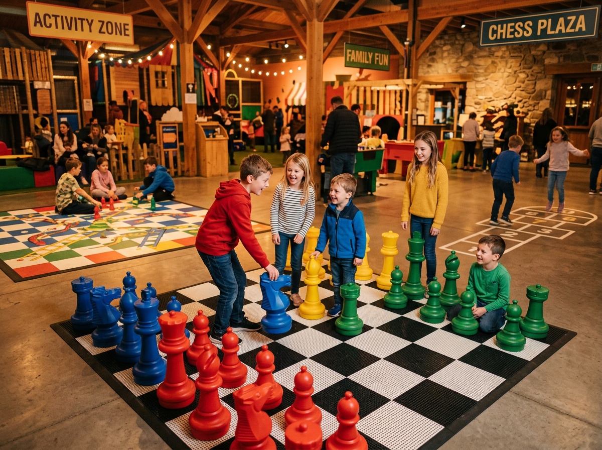 Juegos gigantes de mesa para familia
